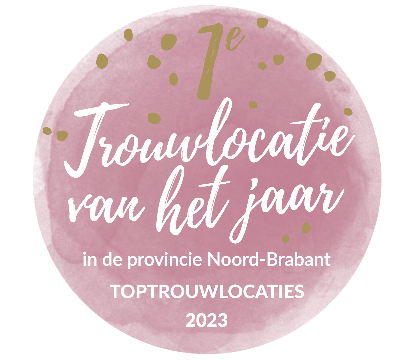 Trouwlocatie van het jaar Noord-Brabant 2023